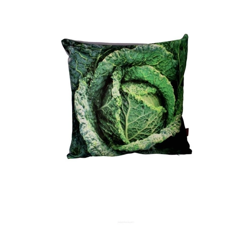 Zelený sametový dekorativní polštář Chou antialergický do obýváku a ložnice 40x40