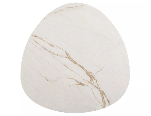 Stanton Intesi oválný konferenční stolek béžový kašmír moderní do obýváku