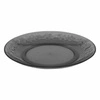 Plastový jídelní talíř Estiva 20 cm kulatý tmavě šedý do jídelny i na zahradu 5five