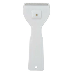 Škrabka na indukci, keramika/sklo s 5 čepelemi bílá