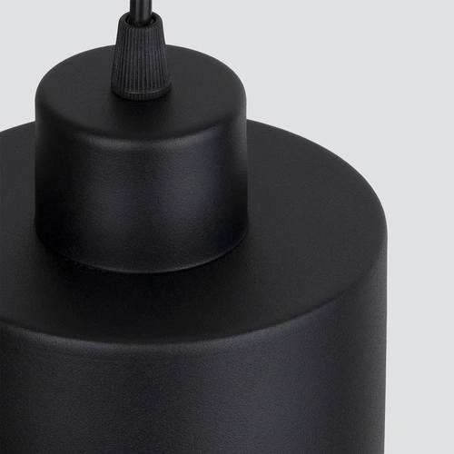 Moderní závěsné svítidlo SAVAR 3 černé kovové s nastavitelnou výškou do obýváku a nad jídelní stůl