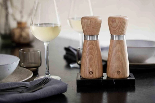 Crush Grind Kyoto dřevěný mlýnek na sůl a pepř 17 cm skandinávský dub