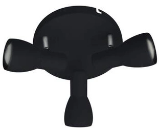 Picardo stropní svítidlo černé ocelové 3xE14 moderní nastavitelné do obýváku a kuchyně