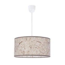 Závěsná lampa Papyrus 1x60W E27 stínidlo béžová