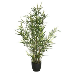Umělá bambusová rostlina 90 cm v květináči