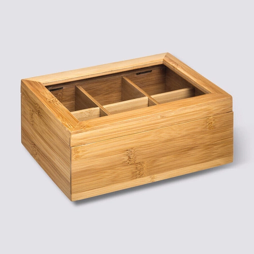 Dóza na čaj 22x16 cm bambus