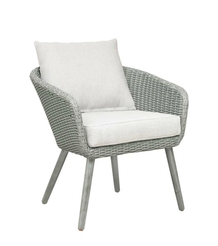 Zahradní bistro set 2 křesla a stolek s polštáři na terasu