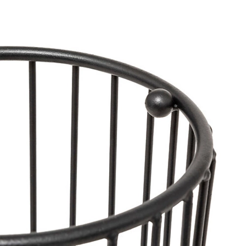 Kovový stojan na deštníky Metty černý