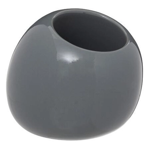 Moderní keramický WC kartáč Colors šedý 35 cm do koupelny 5five