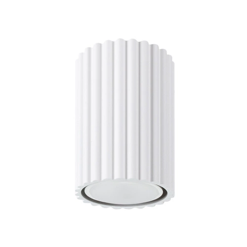 Stropní svítidlo KARBON 10 bílá moderní hliníková do obýváku a ložnice SOLLUX