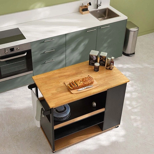 5five simply smart bambusový dávkovač na mycí prostředek s organizérem do kuchyně