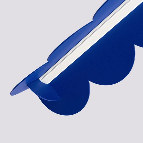 Závěsné LED svítidlo BISCUIT ultramarínové moderní s nastavením do obýváku a jídelny Thoro