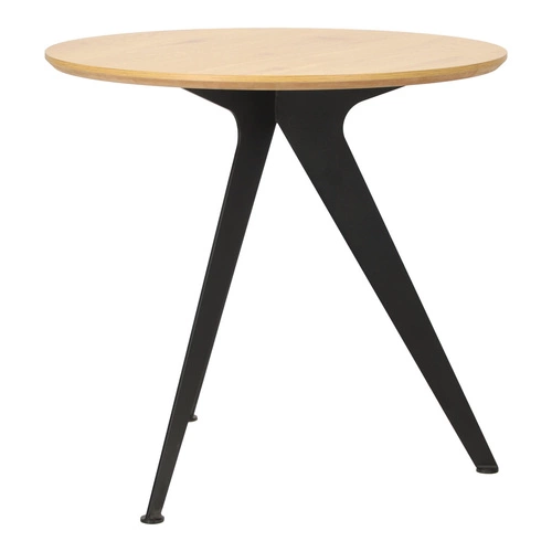 Kulatý stůl Lofty 80 černá/přírodní     Výprodej