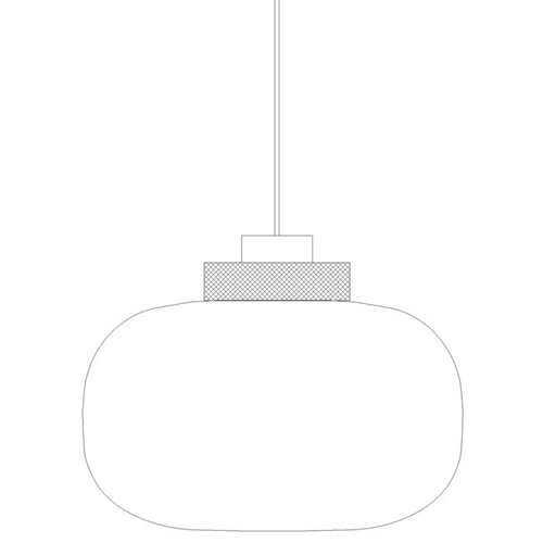 Závěsné svítidlo BOOM LED šedozlaté 35 cm moderní do obýváku a nad stůl Step into Design