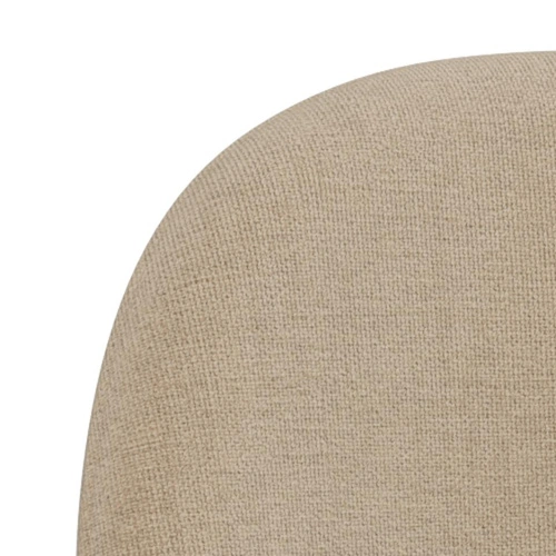 Barová židle Sophia béžová čalouněná 65 cm do kuchyně na dubových nohách