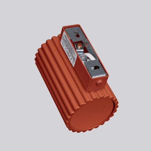 Nástěnné svítidlo KARBON 10 červené minimalistické LED do obýváku a ložnice SOLLUX LIGHTING