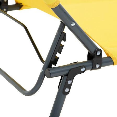 Plážové lehátko Asco žluté