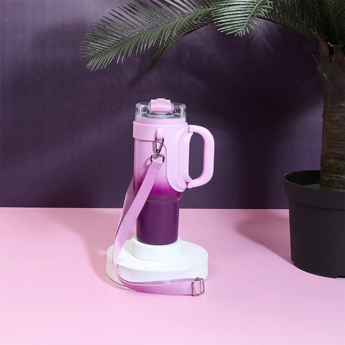 Termohrnek Malibu Intesi 900 ml růžovo-fialový na cesty