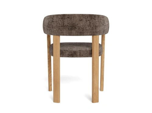 Jídelní židle Myles s područkami, hnědá dubová Actona