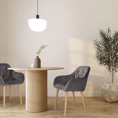 židle Brooke Wood VIC šedá