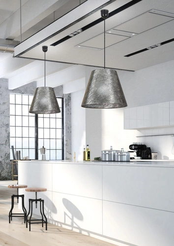 Platino 3 35 cm 1x60W E27 stříbrná závěsná lampa