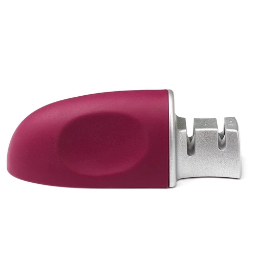 Kuchyňský brousek na nože Intesi černý nerez kompaktní