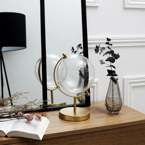 Dekorace skleněných glóbů s hvězdami 