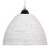 Závěsná lampa Braid 230 1x60W E27 bílá