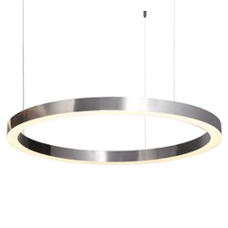Závěsné svítidlo CIRCLE 80 LED kartáčovaný nikl 80 cm OUTLET