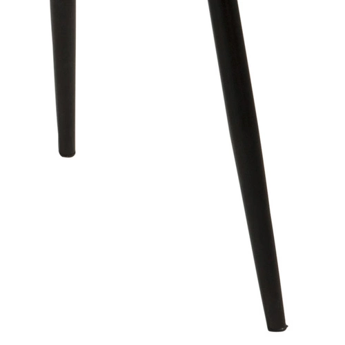 Čalouněná jídelní židle Wilma Grey Actona moderní šedá s černými nohami