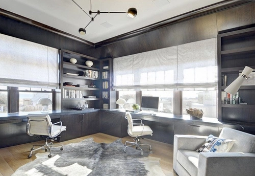 Závěsné svítidlo Astronomy-3 černé moderní nastavitelné do obýváku a jídelny 175 cm