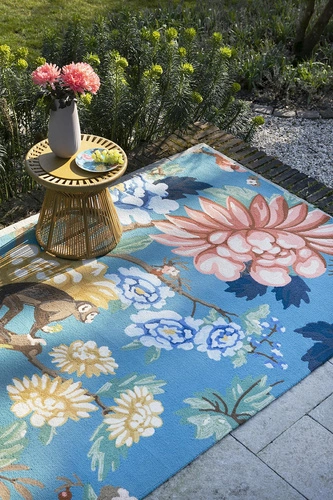 Venkovní koberec Saphire Garden Teal 140x200cm