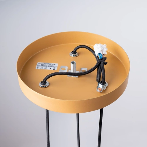 Závěsné svítidlo ARCHE 3P zlaté moderní, nastavitelné do obýváku a jídelny SOLLUX