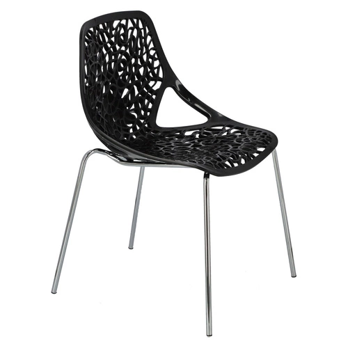 Židle Cepelia inspirovaná designem Caprice černá