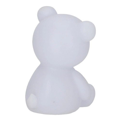 Noční lampička Teddy Bear šedá Atmosphera moderní na baterie do dětského pokoje 14 cm