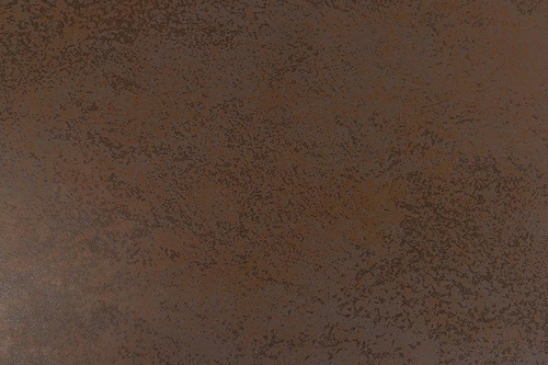 Rozkládací jídelní stůl Irwine Actona 168-210x90 cm keramická deska hnědá černé nohy industriální