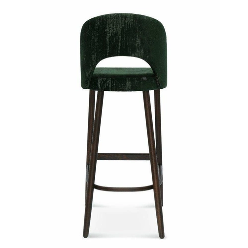 Kožená barová židle s opěrkou Alora FAMEG moderní do kuchyně a jídelny na míru