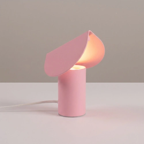 Stolní LED lampa BISCUIT značky Thoro Lighting růžová 13 × 12 × 15 cm