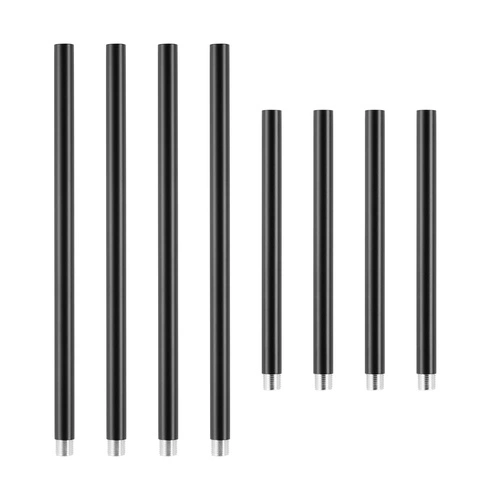 CLEX - 4P LED závěsné svítidlo černé 100 cm