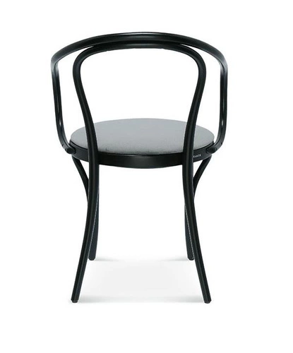 Dřevěná jídelní židle Fameg B-9 s područkami retro, personalizovaná