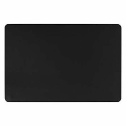 Černá prostírka na stůl Tenor 45x30 cm moderní obdélníková do jídelny