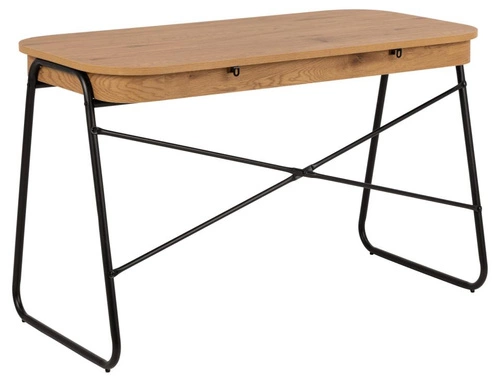 Psací stůl Blueton dub černý moderní se zásuvkami 120x60 cm skandinávský Actona