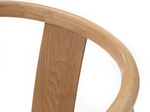 Dřevěná jídelní židle Relate s područkami dub boho