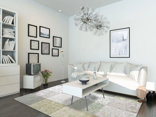 Koberec do obýváku loftový Jersey Stone šedý obdélníkový 170x240 moderní Louis de Poortere