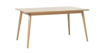 Rozkládací jídelní stůl Barrali přírodní dub 150x90 cm