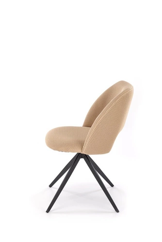 Kancelářská otočná židle Maeba čalouněná béžová moderní do pracovny a ložnice Intesi