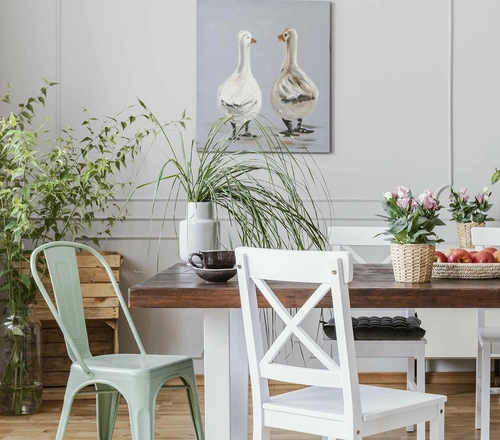 Kovová židle Paris bílá D2.DESIGN do jídelny a kuchyně moderní