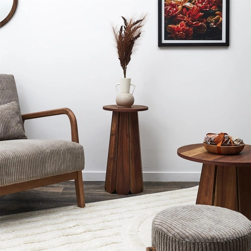 Boční stolek Will 30cm ořech