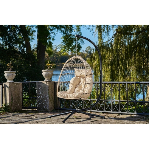 Závěsné křeslo kokon Patras House Nordic zahradní houpací na terasu a balkon