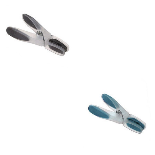 Sada kolíčků na prádlo 24ks šedé/mátové